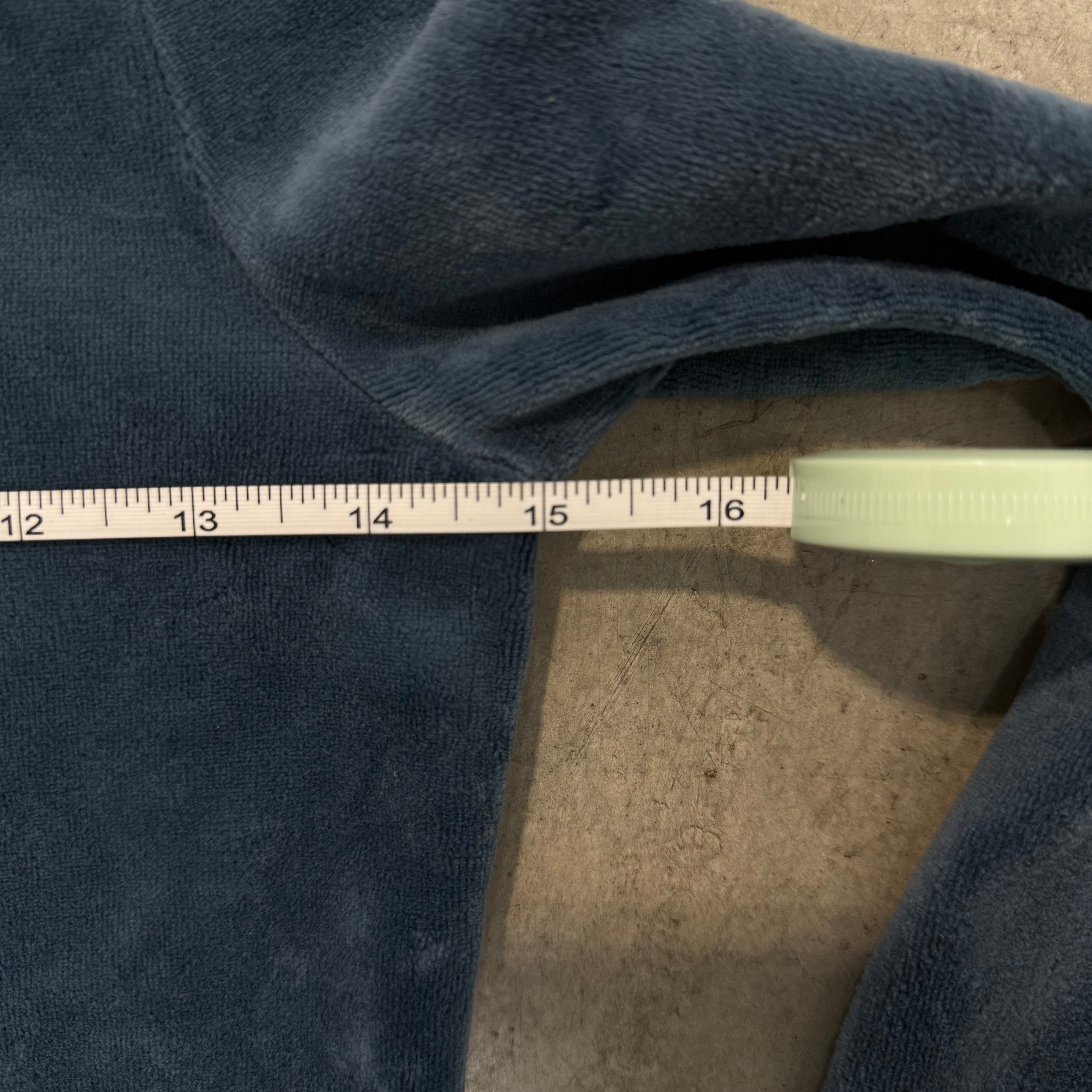 Blue Velour Juicy Couture Hoodie w/ RARE DESIGN | Size 10