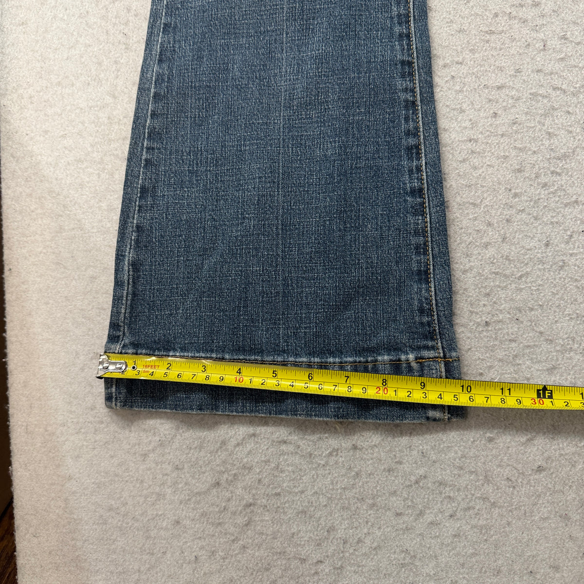 Mossimo Flare Jeans Medium Wash Size 9 photo 7