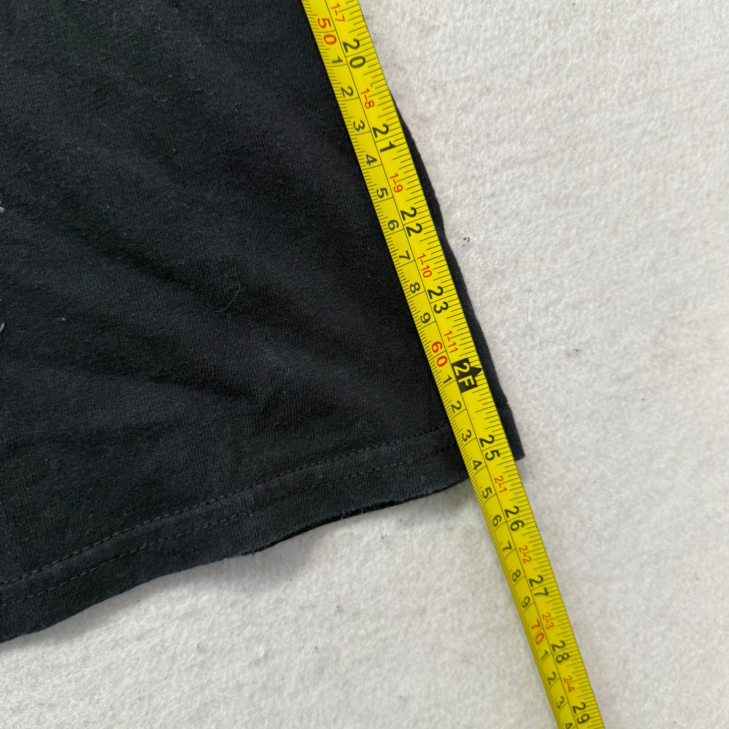 Iron Maiden Black T-Shirt Short Sleeves The Number of the Beast Graphic Size L