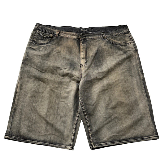 GS-115 Grey Acid Wash Denim Shorts Size 50 photo 1