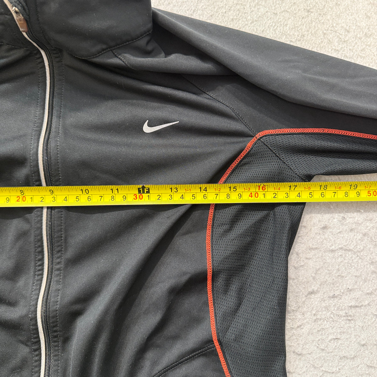 Nike Womens Black Full Zip Running Jacket Size M photo 4