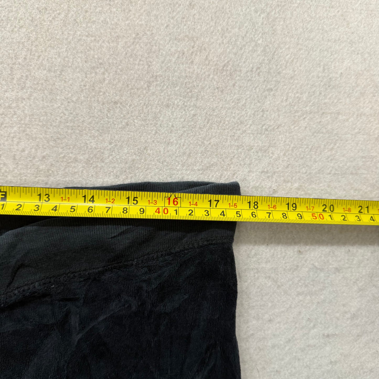 Juicy Couture Women's Black Velour Flare Track Pant Drawstring Loungewear Size M