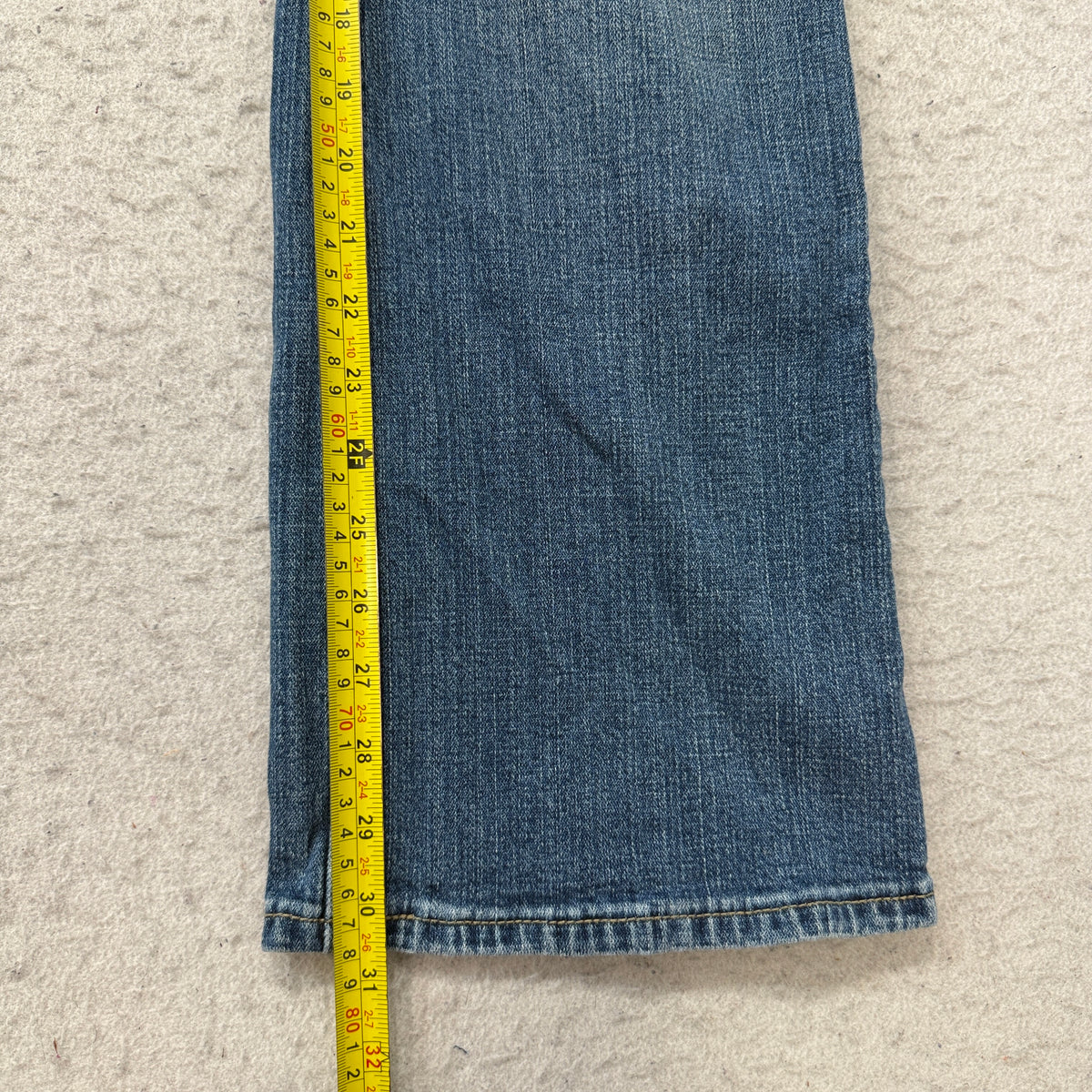 Levis 525 Perfect Waist Boot Cut Jeans Medium Wash Size 12 photo 5