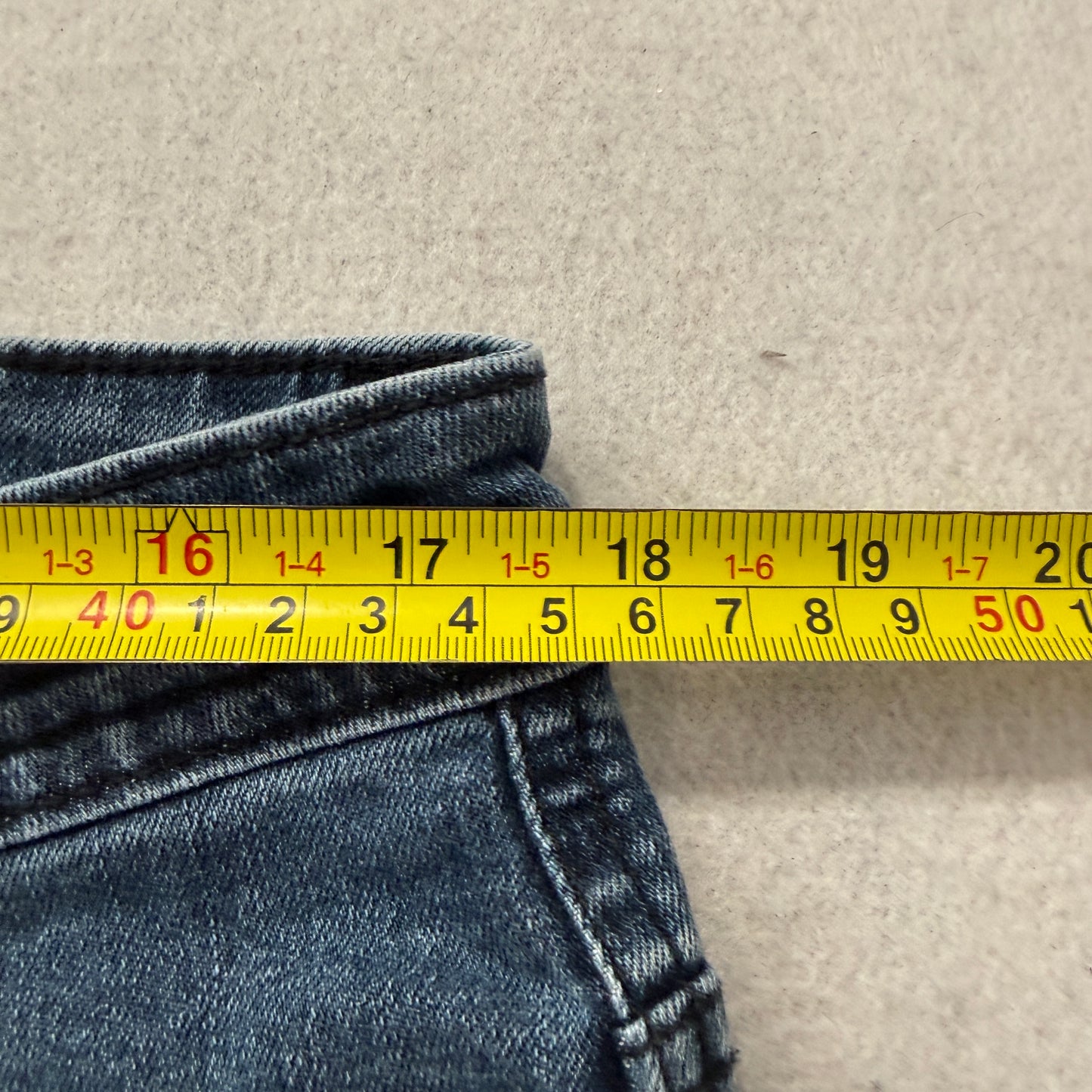Buffalo David Bitton Jackson-X Men's Blue Denim Jeans Zip-Fly Stretch Size 36x30