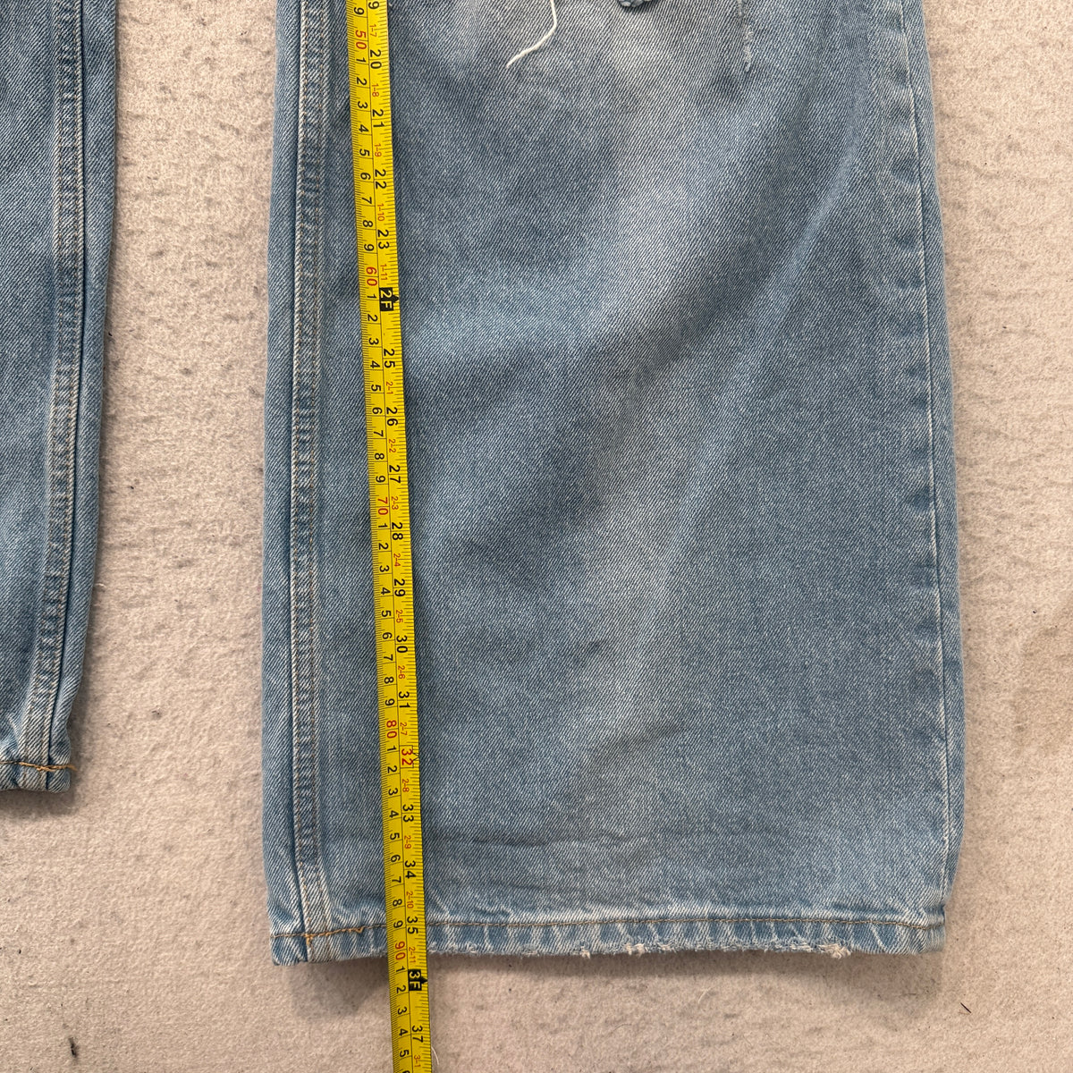 BDG Urban Outfitters Skater Baggy Womens Blue Denim Jeans Distressed Y2K Size 25