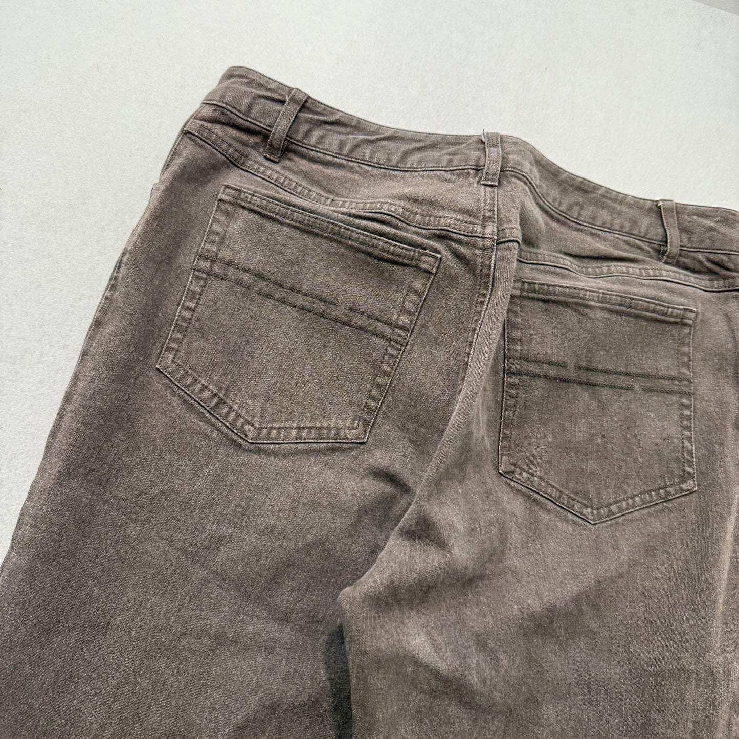 Gap Brown Corduroy Flare Pants Mid Rise Size 10