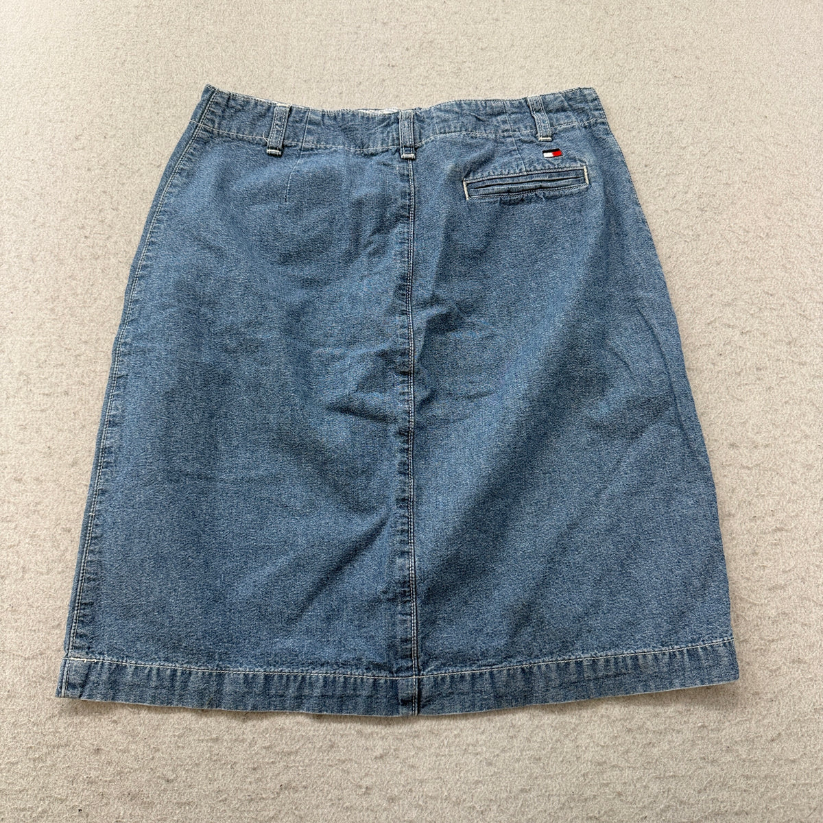 Tommy Hilfiger Vintage Denim A-Line Skirt Size 4 photo 2