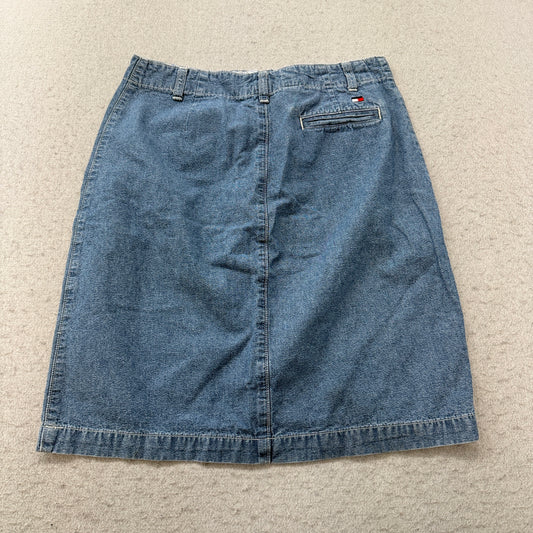 Tommy Hilfiger Vintage Denim A-Line Skirt Size 4 photo 2