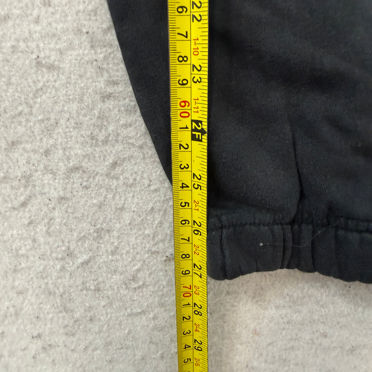 Nike Men's Black Fleece Sweatpants Elastic Waistband Pockets Classic Size L