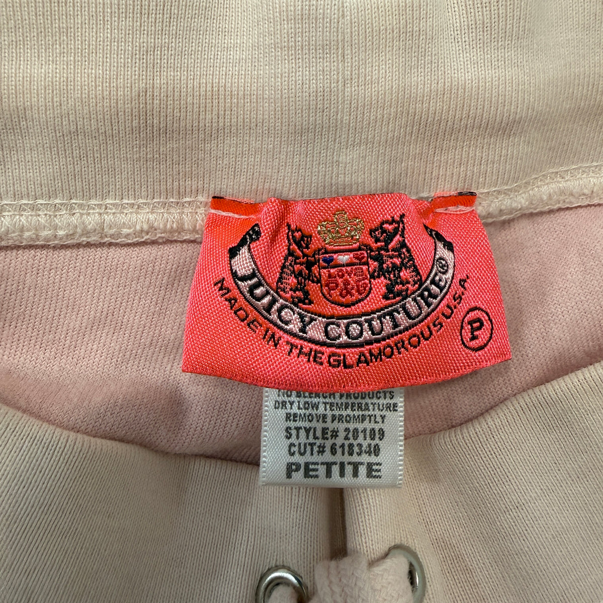 2003 Vintage Juicy Couture Women's Baby Pink Velour Flared Track Pant Y2K Size P