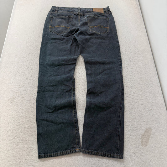 Aeropostale Slim Straight Dark Wash Jeans Size 32x32 photo 2
