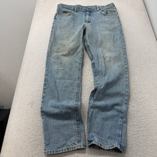 Lee Light Wash Regular Fit Jeans Size 34x32 photo 2