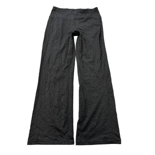 prAna Yoga Pants Women's Charcoal Gray Wide Leg Stretch Regular Inseam Size M photo 1