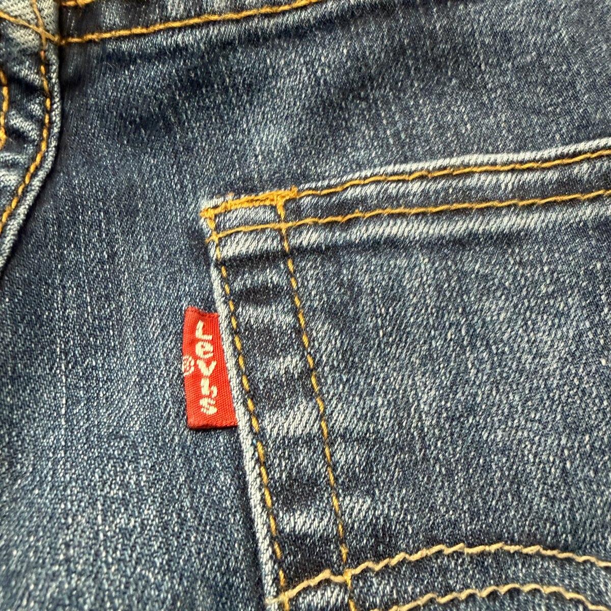 Levis 511 Slim Performance Dark Wash Jeans Size 32 photo 7