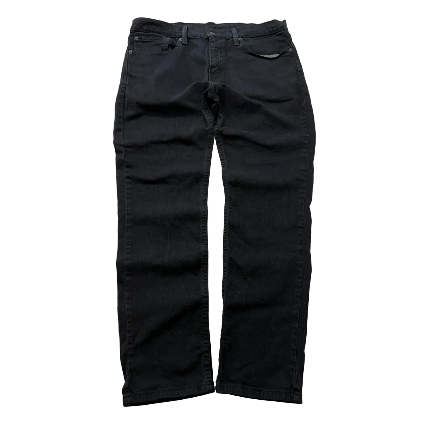 Levi's 511 Men's Black Denim Jeans Slim FIt Zip-Fly Pockets Classic Size W34xL30