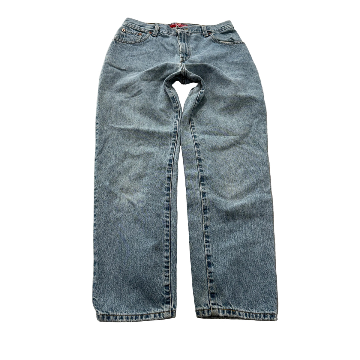 Levi's 550 Relaxed Fit light wash jeans size 12 Misses