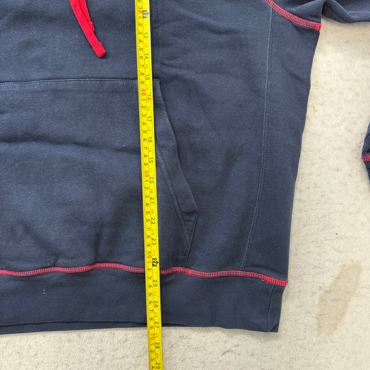 Nike Sportswear Just Do It Navy Pullover Hoodie Size XL photo 5