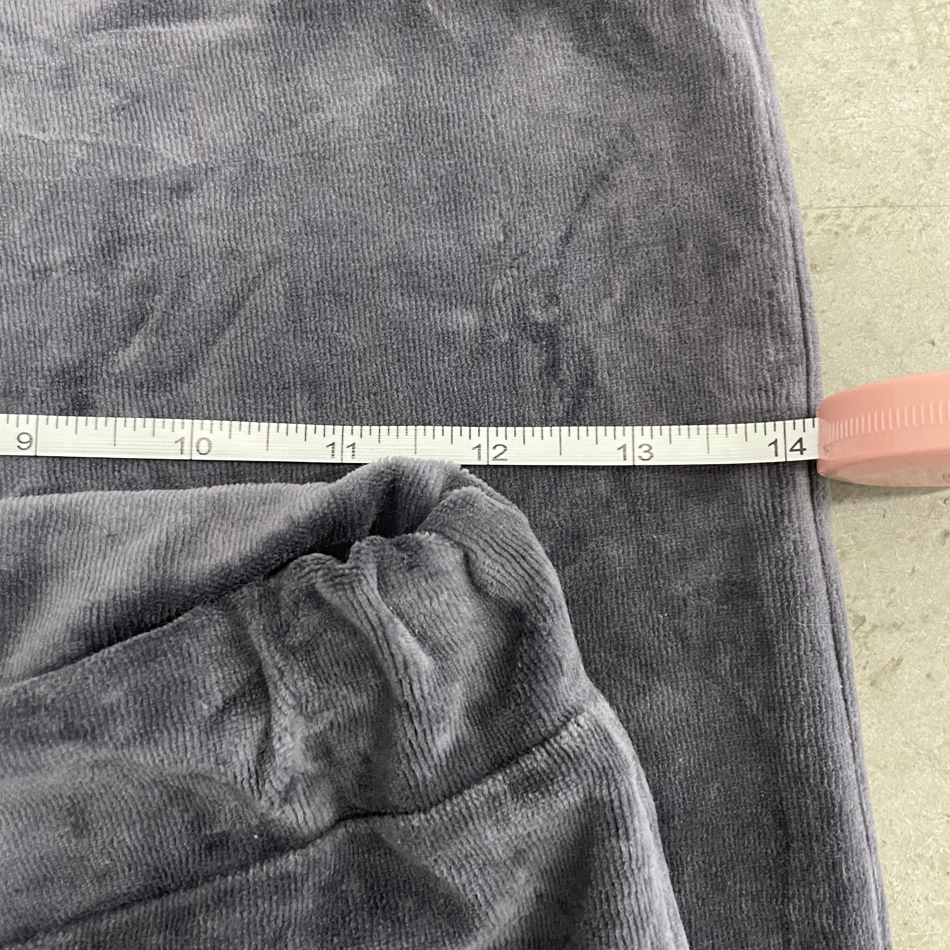 Vintage Juicy Couture Gray Velour Pants Juicy Logo Size S
