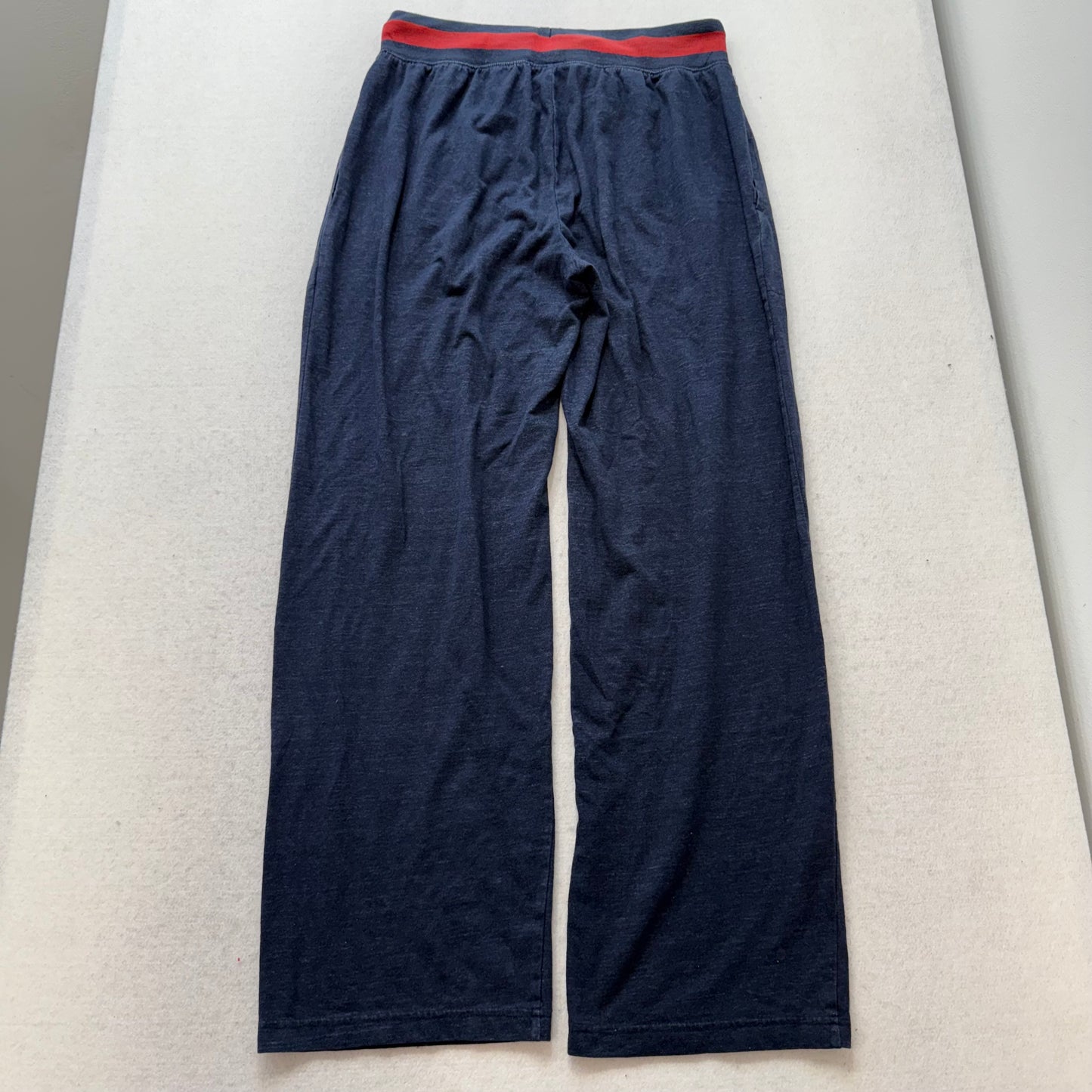 Polo Ralph Lauren Men's Navy Blue Relaxed Fit Sweatpants Loungewear Y2K Size M