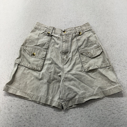 On Safari Vintage Adventure Wear Cargo Shorts Gray Size 12 photo 1