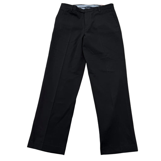 Kirkland Signature Men's Black Cotton Classic Fit Non Iron Chino Pants Size 34