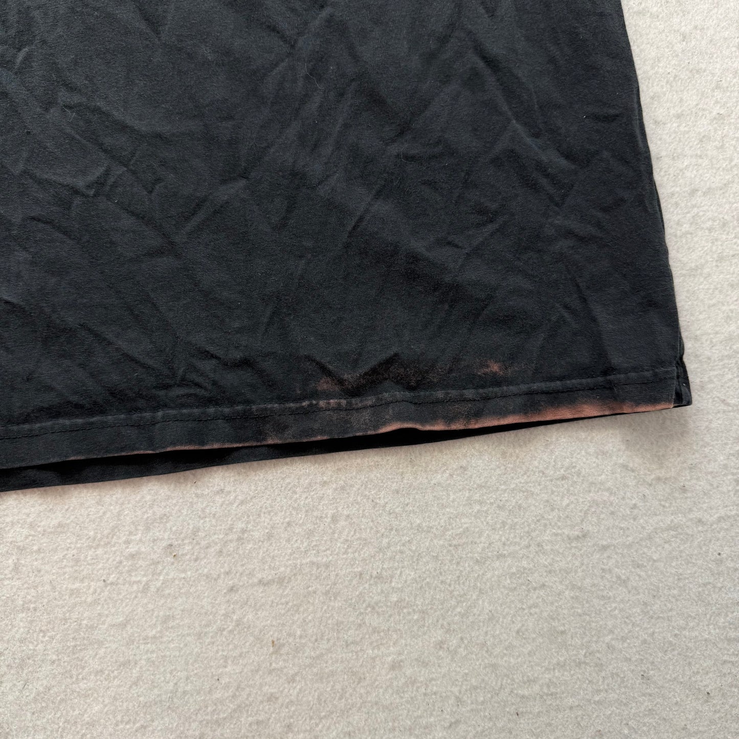 Nike Men's Black Cotton Loose Fit T-Shirt Short Sleeves Crewneck Logo Tee Size L