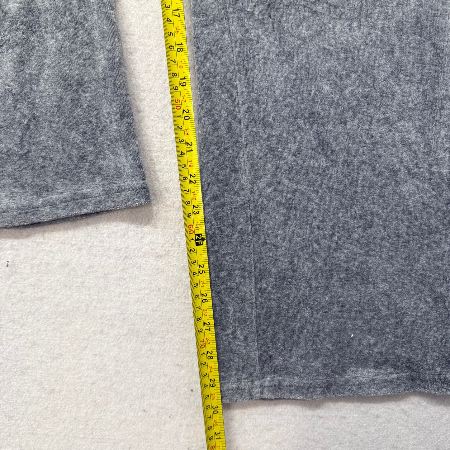 Vintage Juicy Couture Gray Velour Tracksuit Set Zip Up Jacket & Pant Y2k Size L