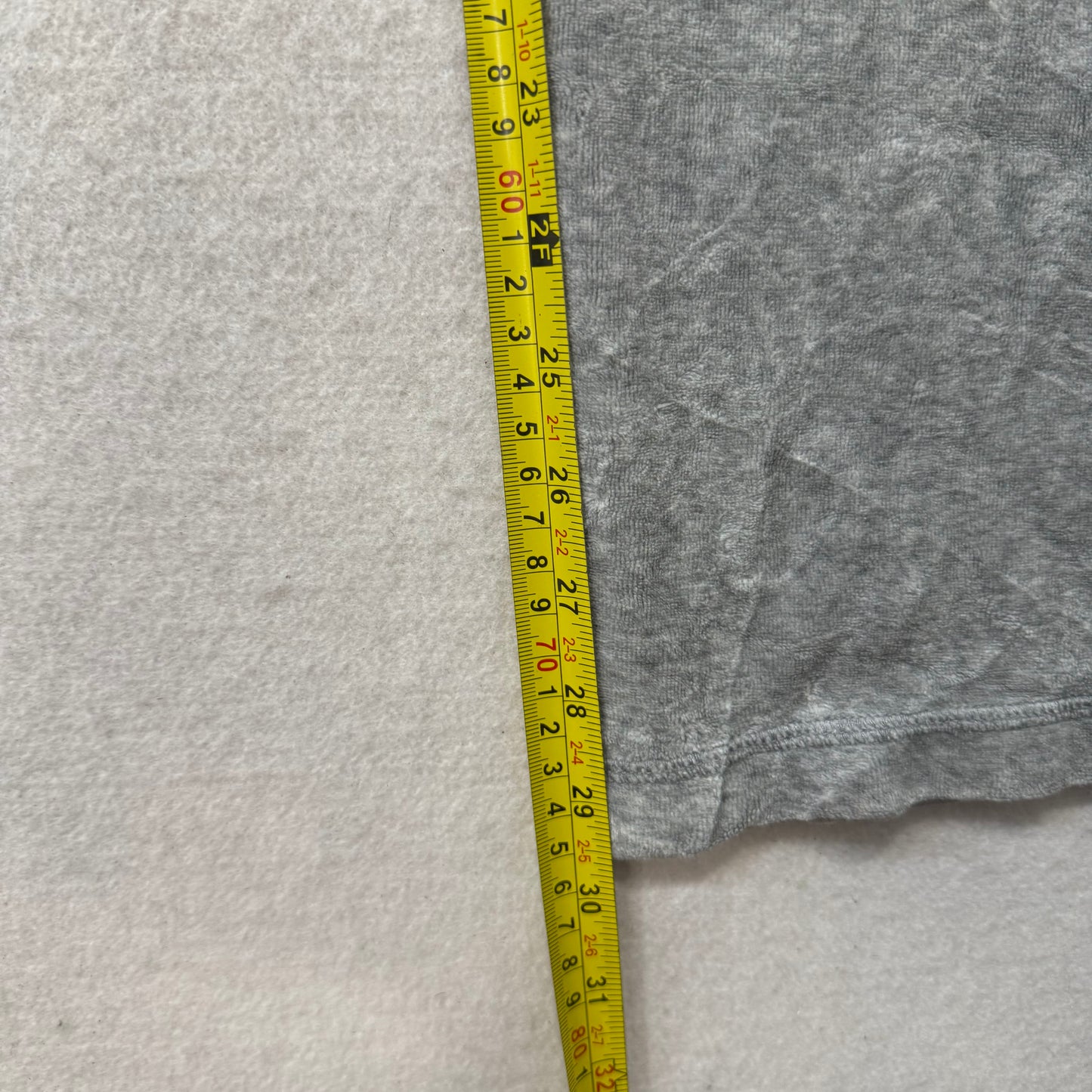 Juicy Couture Gray Velour Tracksuit Set Zip Up Hoodie & Flared Pants Y2K Size S