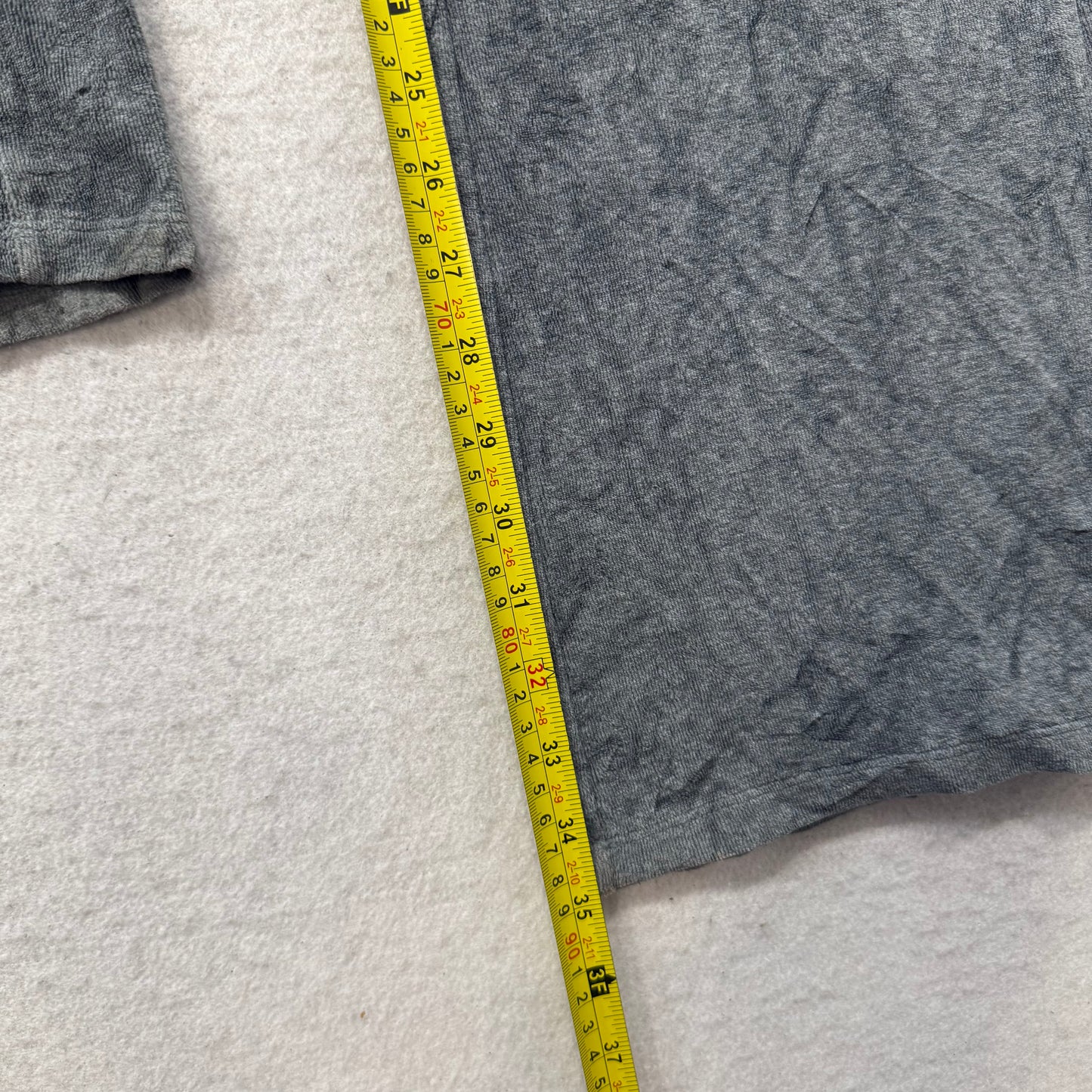 PINK Victoria's Secret Women's Heather Gray Velour Flared Track Pants Y2K Size S