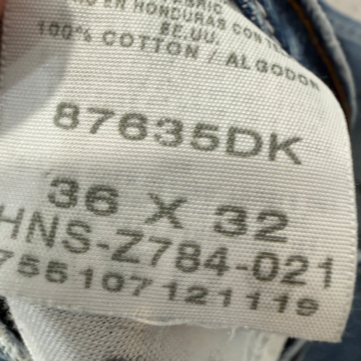 Medium Wash Straight Leg Jeans Size 36x32 photo 3