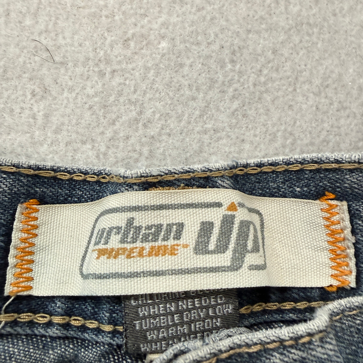 Urban Pipeline Men's Blue Denim Carpenter Shorts Utility Pockets Y2K Baggy - W32
