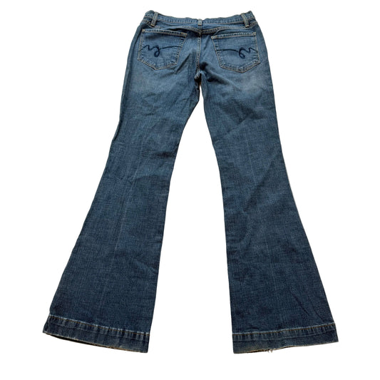 Mossimo Women's Medium Wash Blue Denim Bootcut Jeans Streetwear Preppy Size 6