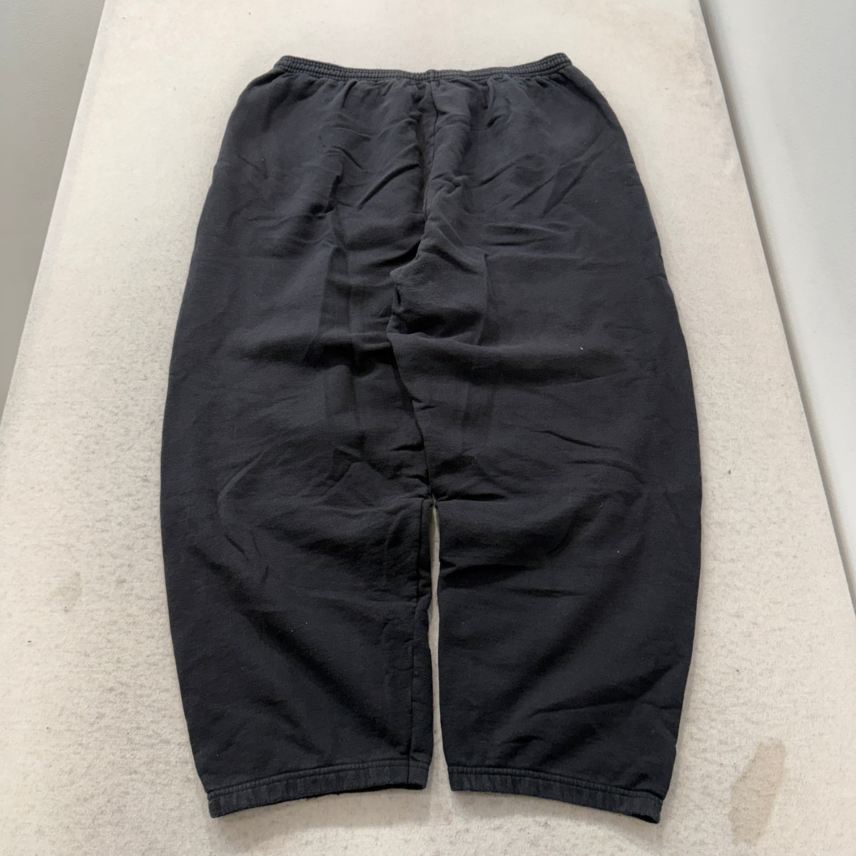 Hanes Premium EcoSmart Men's Black Fleece Sweatpants Pockets Classic Size 2XL