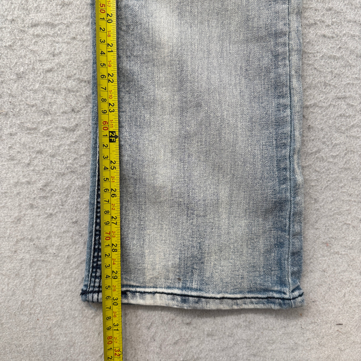 WallFlower Womens Blue Light Wash Denim Bootcut Jeans Stretch Flap Pocket Size 9