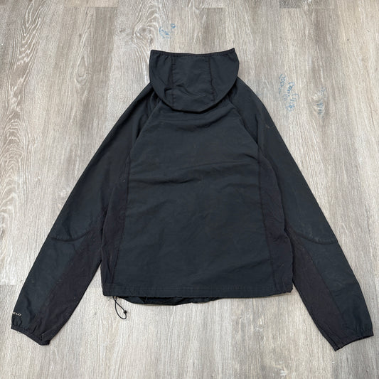 Columbia Men's Black Omni Shield Hooded Windbreaker Jacket Zip-Up Outdoor Size M