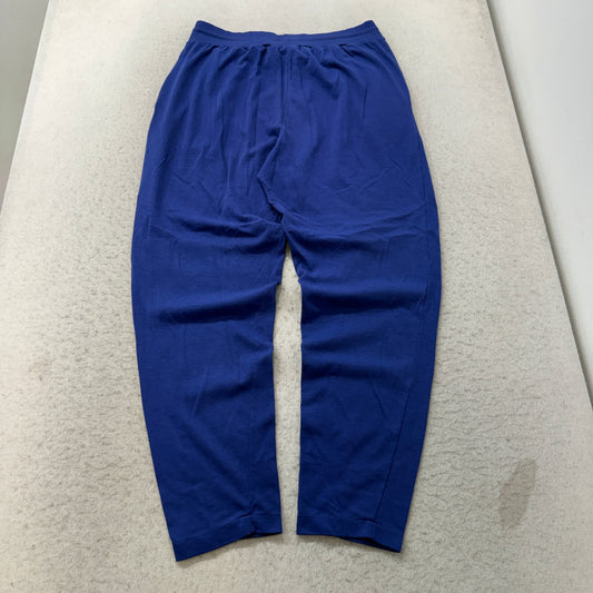 Vintage Nike Track Pants Blue Gray Tag Elastic Waist Size M photo 2