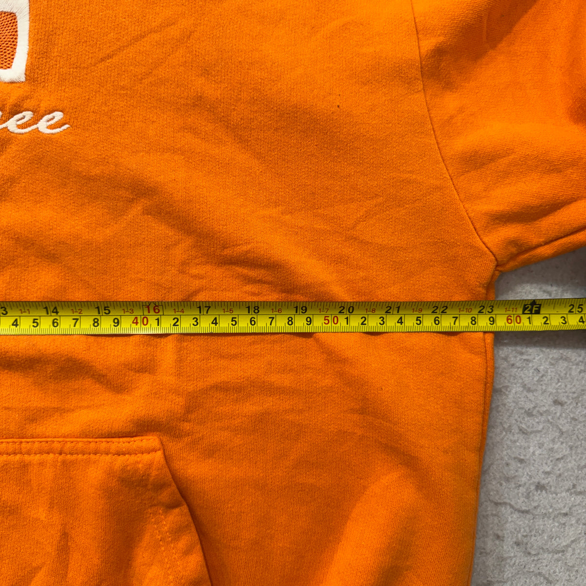 ESY Sportswear Vintage Tennessee Orange Pullover Hoodie USA Size L photo 4
