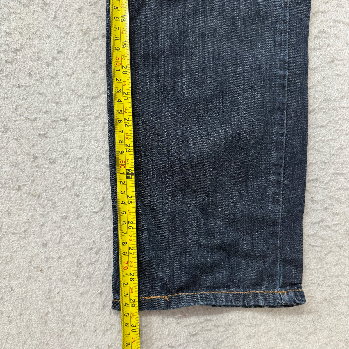 Levi's 514 Straight Jeans Boys Dark Wash Blue Denim Five Pocket Size 18 photo 5