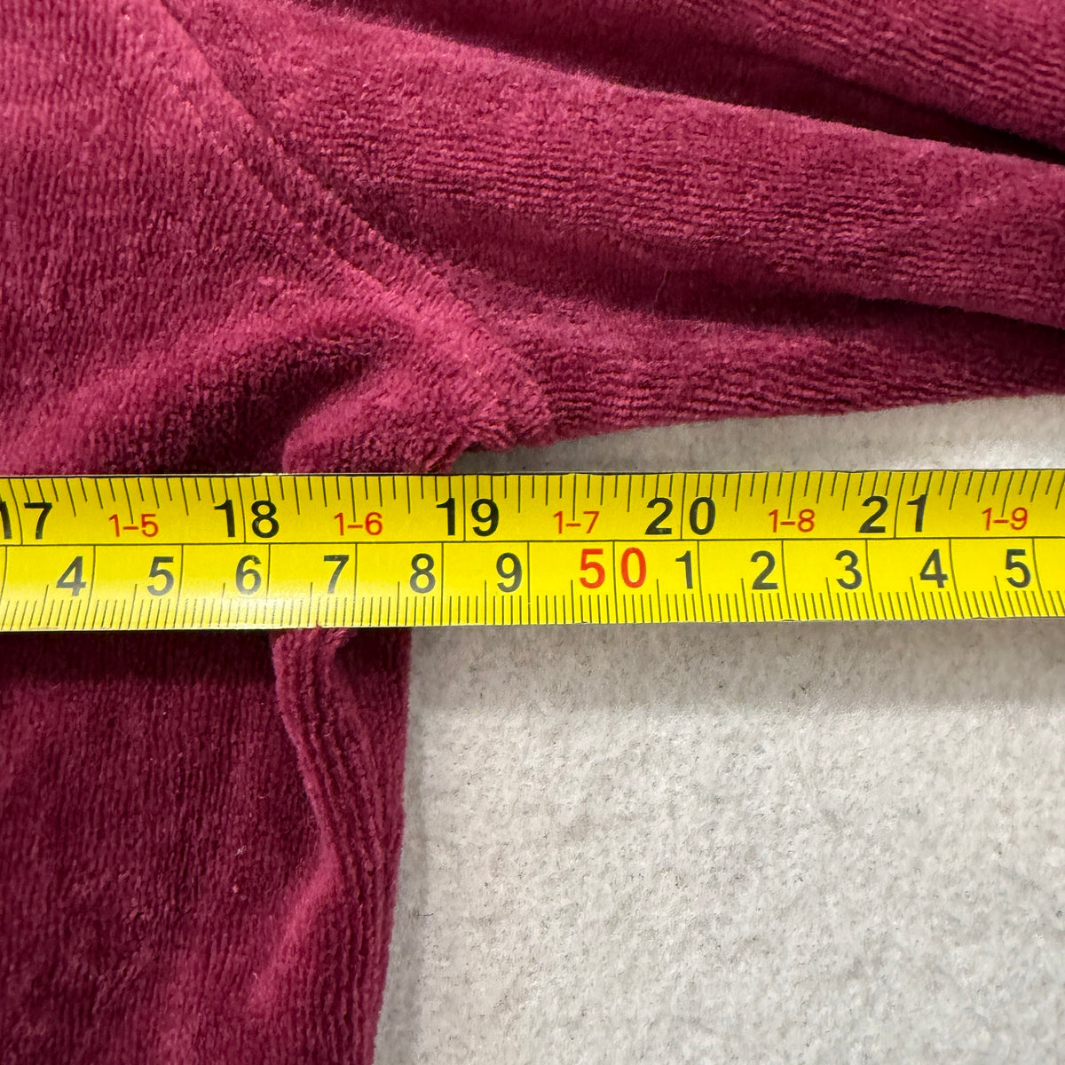 Vintage Juicy Couture Women Maroon Velour Zip-Up Hoodie Drawstring Pocket Size S