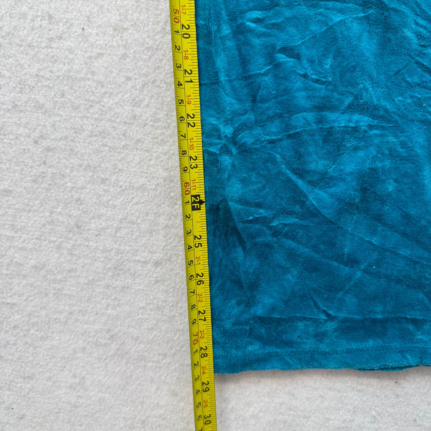 Vintage Juicy Couture Women Teal Blue Velour Flare Track Pant Flap Pocket Size S
