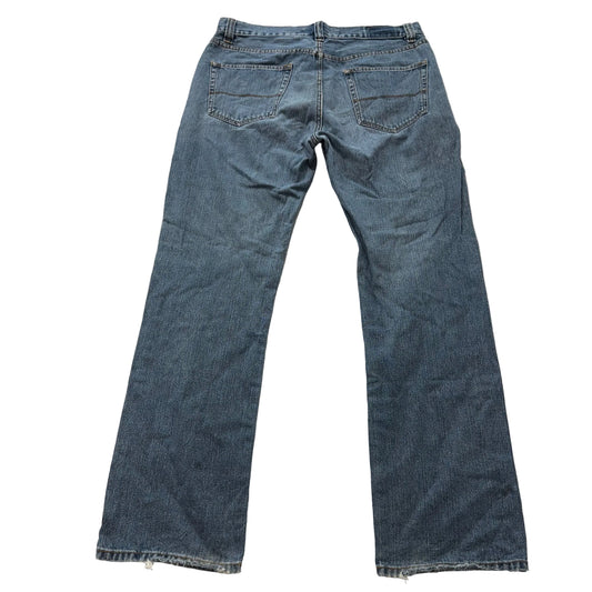 Urban Pipeline Men's Medium Wash Blue Denim Relaxed Straight Leg Jeans Size 34