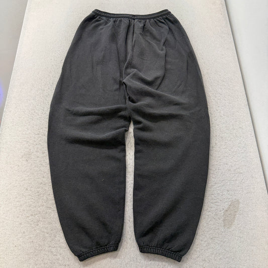 Hanes Fleece Sweatpants Men's Black Elastic Cuffed Waist Size L photo 2