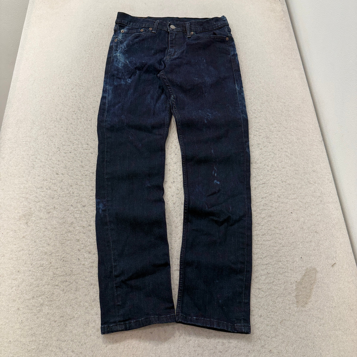 Levi's 511 Slim Fit Jeans Men's Dark Wash Blue Denim Five Pocket Size 32x32 photo 1