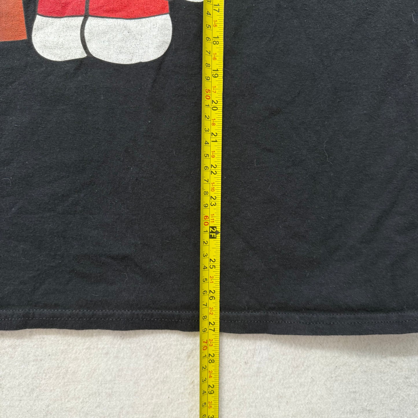 Gildan Hello Kitty AK-47 Women's Black Graphic Print T-Shirt Short Sleeve Size L