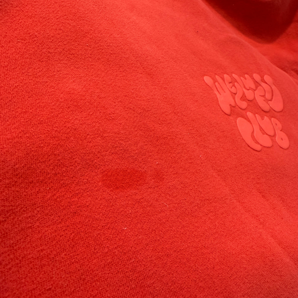 Cotton On Body Wellness Club Women's Red Pullover Hoodie Pockets Classic Size S