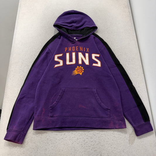 Fanatics Phoenix Suns Purple Pullover Hoodie Size L photo 1