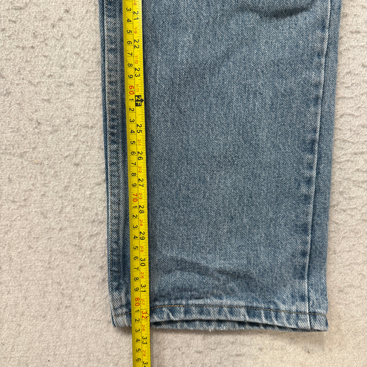 Wrangler Regular Fit Jeans Men's Light Wash Blue Denim Five Pocket Size 36x34 photo 5