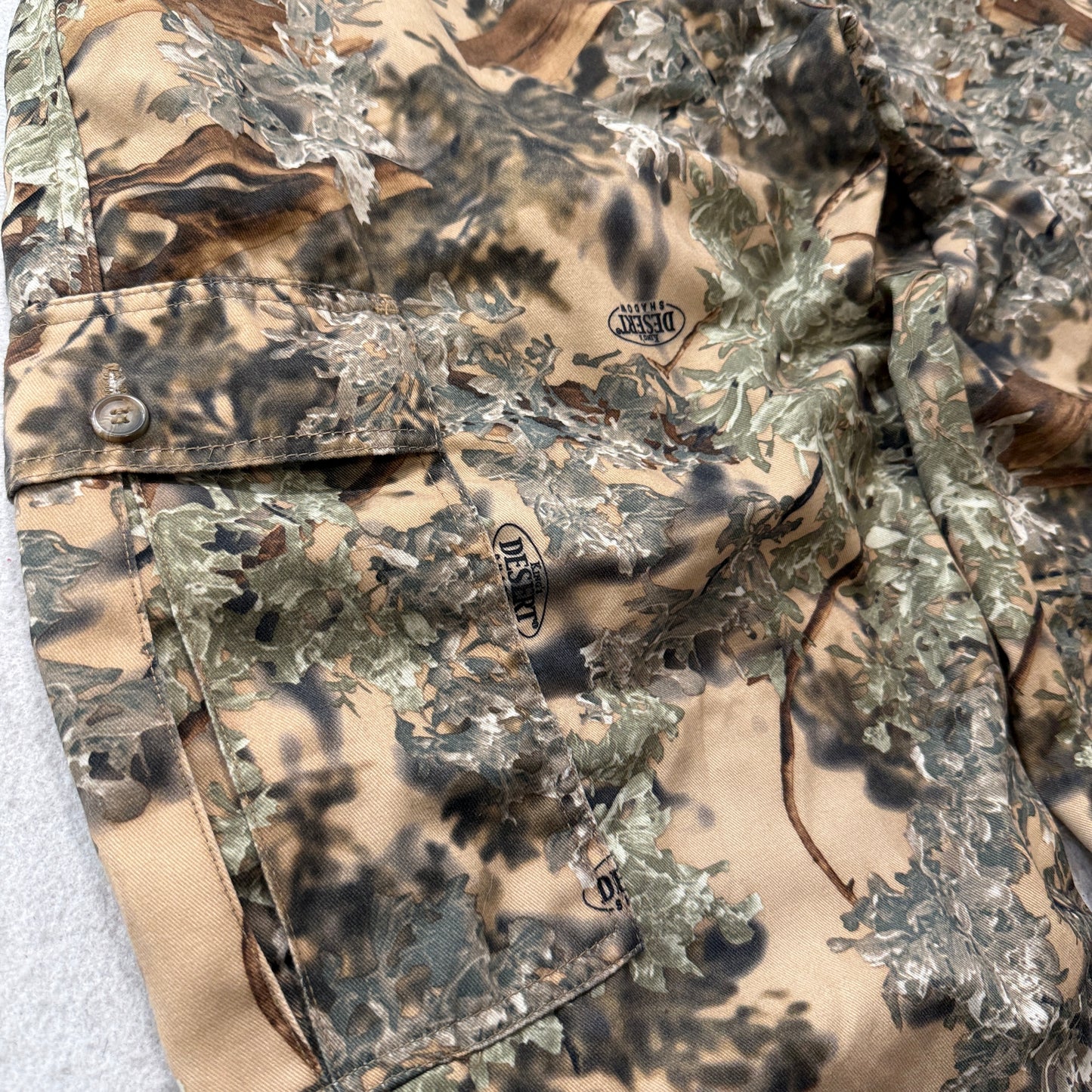 King's Outdoor World Men's Camouflage Cargo Pants Pattern Classic Size 40-R
