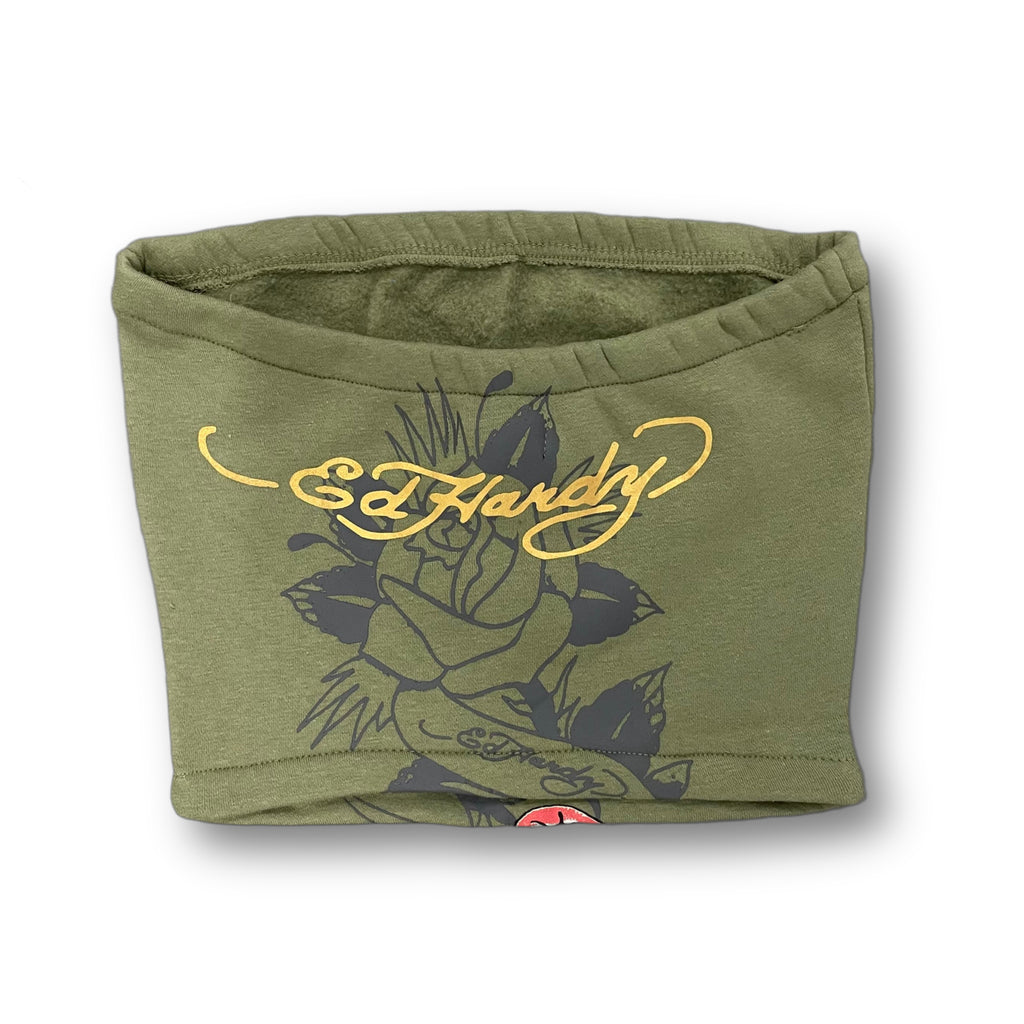 ED HARDY “Free Bird” SAGE TUBE TOP