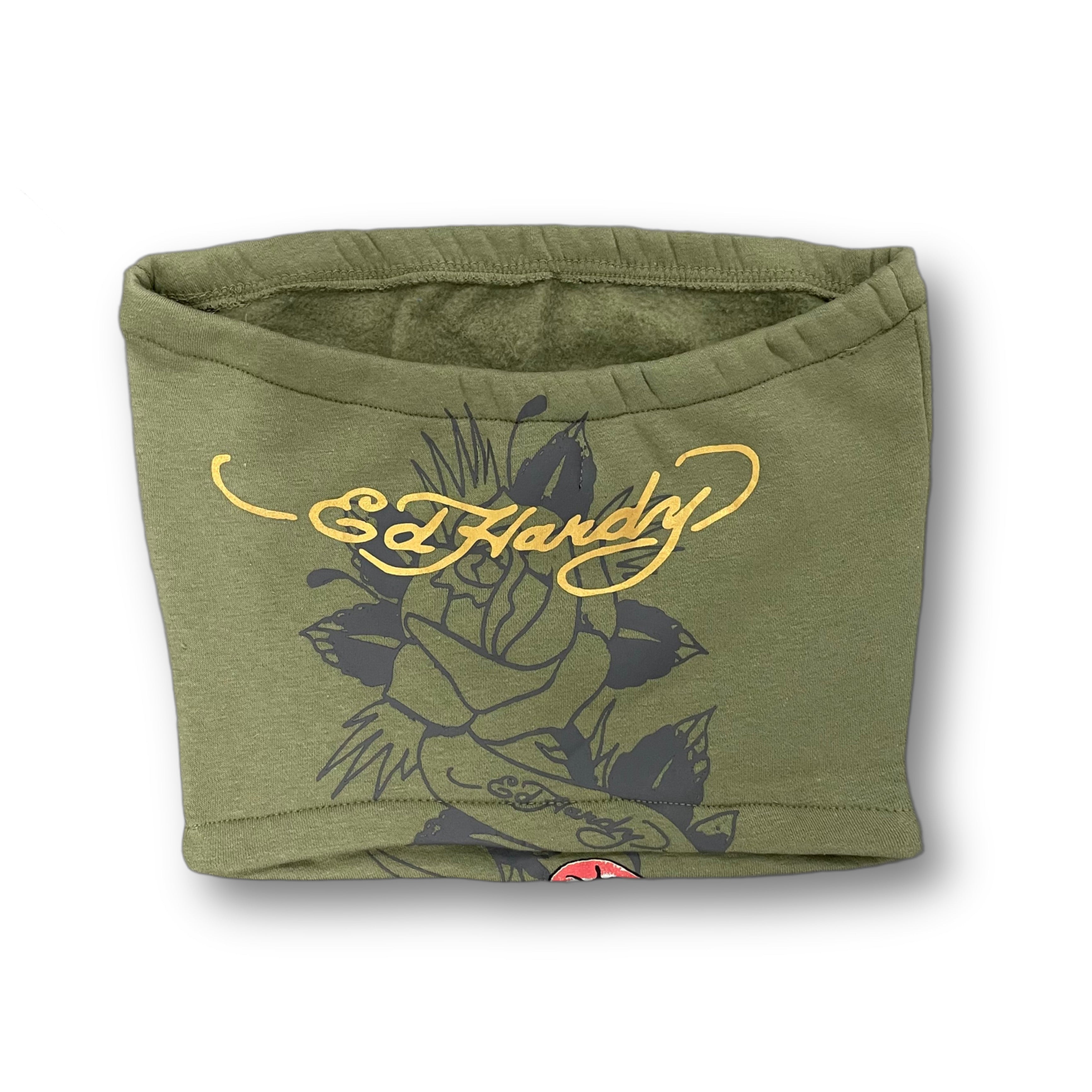 ED HARDY “Free Bird” SAGE TUBE TOP